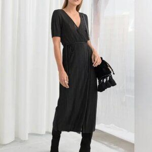 NWT! & Other Stories midi wrap dress- Size 8